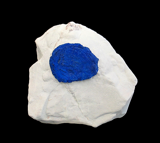 Azurite, Malbunka Copper Mine, Areyonga, Gardiner Range, MacDonnell Region, Northern Territory, Australia