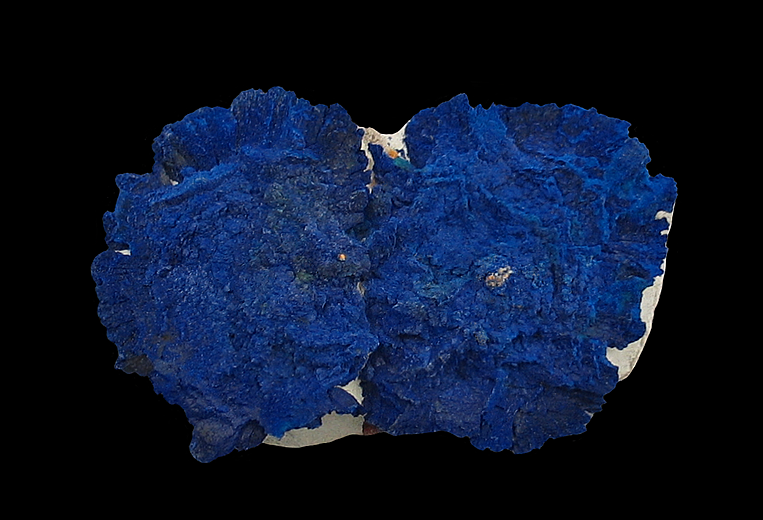Azurite, Malbunka Copper Mine, Areyonga, Gardiner Range, MacDonnell Region, Northern Territory, Australia
