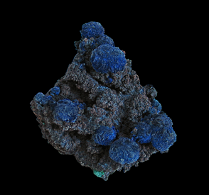 Azurite, Seabra, Bahia, Brazil