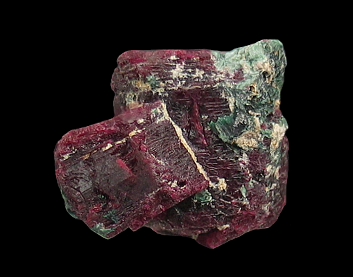 Ruby with Mavenite, Mysore Corundum Deposits, Karnataka, India