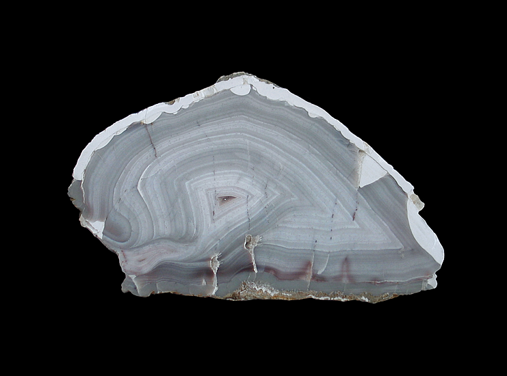 Agate with Hematite & Quartz, Steinkaulenberg, Idar, Idar-Oberstein, Birkenfeld, Rhineland-Palatinate, Germany