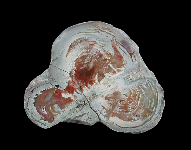 Agate with Hematite, Lierbach Valley, Oppenau, Oberes Renchtal, Ortenaukreis, Freiburg Region, Baden-W&uuml;rttemberg, Germany