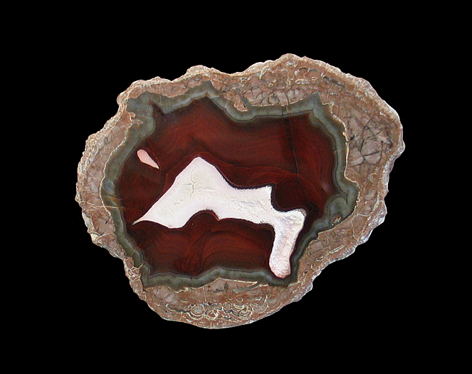 Agate, Baker Egg Ranch, Carrizalillo Mining District, Luna County, NM