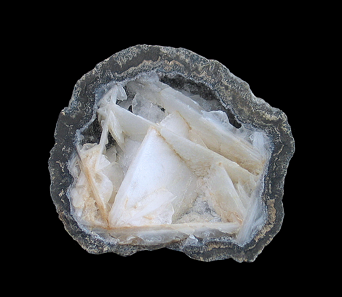 Calcite & Quartz Geode, Las Choyas, Aldama Municipality, Chihuahua, Mexico