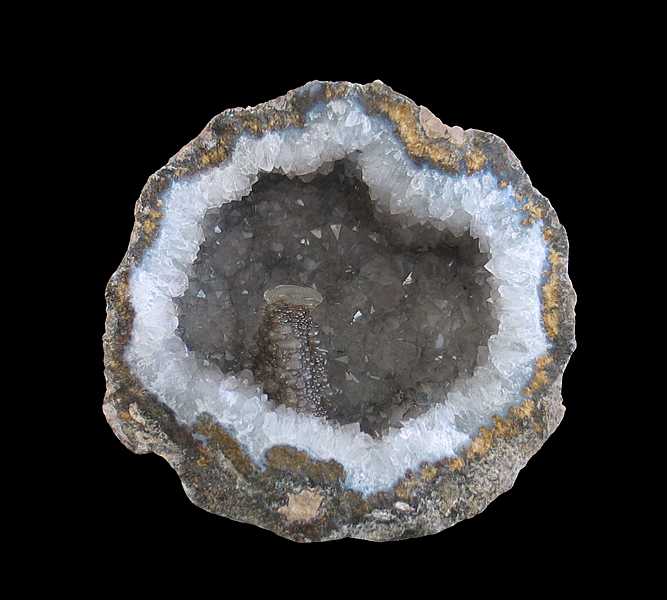 Calcite & Quartz Geode, Las Choyas, Aldama Municipality, Chihuahua, Mexico