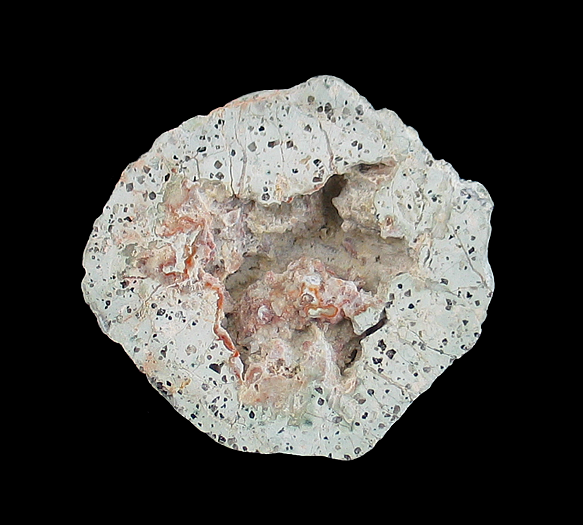 Chalcedony & Kaolinite geode, Kemmlitz, M&uuml;geln, Nordsachsen, Saxony, Germany