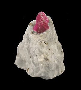 Corundum variety Ruby, Jegdalek Ruby Deposit, Surobi District, Kabol ...