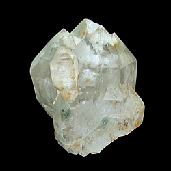 Quartz wirh Chlorite inclusions, Camino, Newtown Mining District, El Dorado County, CA