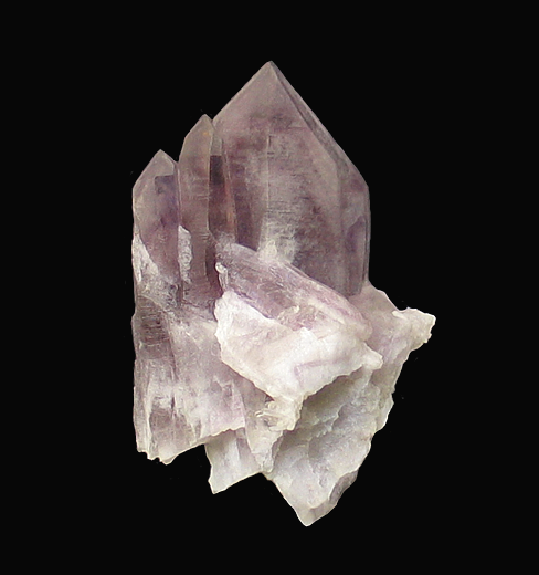 Amethyst, Purple Heart Mine, Kingston Peak, Kingston Range District, Kingston Range, San Bernardino County, CA