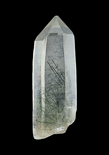 Quartz with Actinolite inclusions, Grizzly Ridge, Plumas County, CA