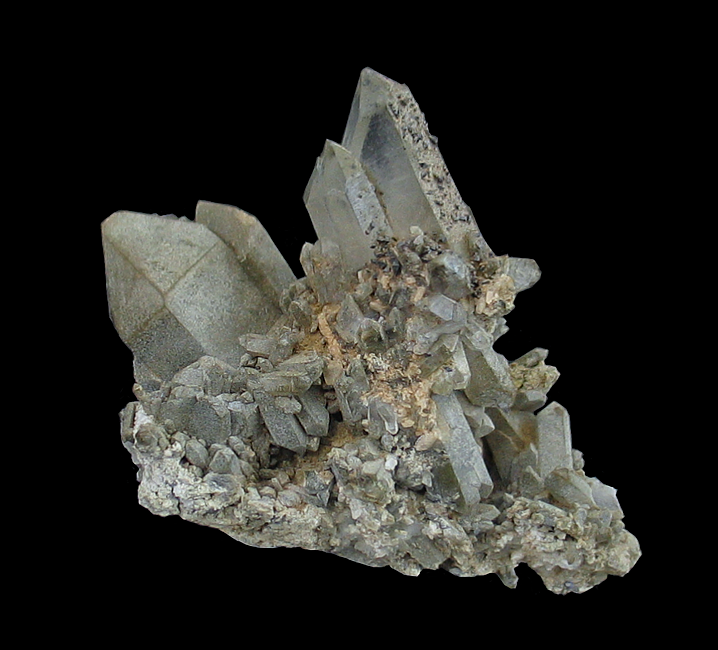 Quartz with Anatase, Brookite & Chlorite, Zard Mountain, Ras Koh Mountains, Kharan District, Balochistan, Pakistan