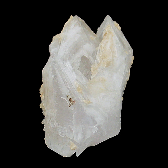 Quartz with Calcite, Potrero Chico, Sabinas Hidalgo Municipality, Nuevo Le&oacute;n, Mexico