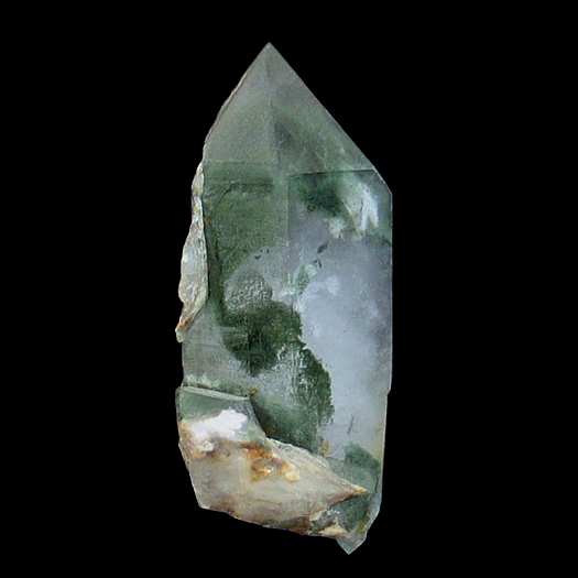 Quartz with Chlorite inclusions, Schin gorge, Grisons, Switzerland