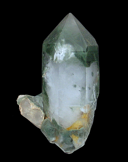 Quartz with Chlorite inclusions, Schin gorge, Grisons, Switzerland