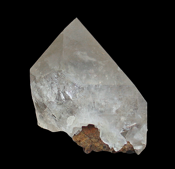Quartz with Pyrite inclusions, Serra do Cabral, Buen&oacute;polis, Minas Gerais, Brazil