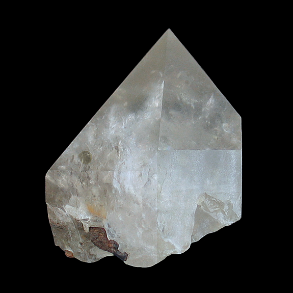 Quartz with Pyrite inclusions, Serra do Cabral, Buen&oacute;polis, Minas Gerais, Brazil