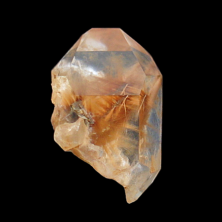 Quartz with Rutile & Brookite, Kharan District, Balochistan, Pakistan