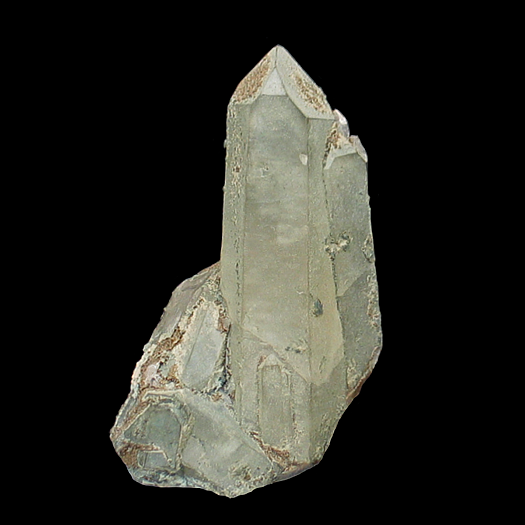 Quartz with Stilpnomelane & Chlorite, Landsverk 1 Feldspar Quarry, Landsverk, Evje og Hornnes, Agder, Norway