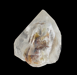 Quartz with Pyrite inclusions, Serra do Cabral, Buen&oacute;polis, Minas Gerais, Brazil