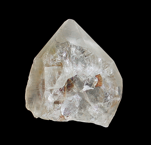 Quartz with Pyrite inclusions, Serra do Cabral, Buen&oacute;polis, Minas Gerais, Brazil