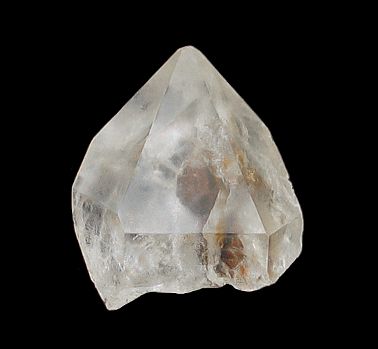 Quartz with Pyrite inclusions, Serra do Cabral, Buen&oacute;polis, Minas Gerais, Brazil