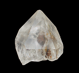 Quartz with Pyrite inclusions, Serra do Cabral, Buen&oacute;polis, Minas Gerais, Brazil