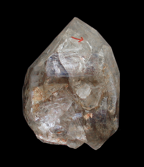 Quartz with fuid inclusion, Glenwood, Pike County, AR