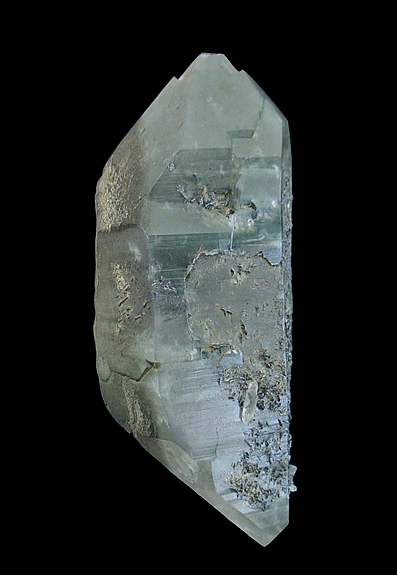 Quartz with hematite and Chlorite inclusions, Goschenen, Reuss Valley, Uri, Switzerland