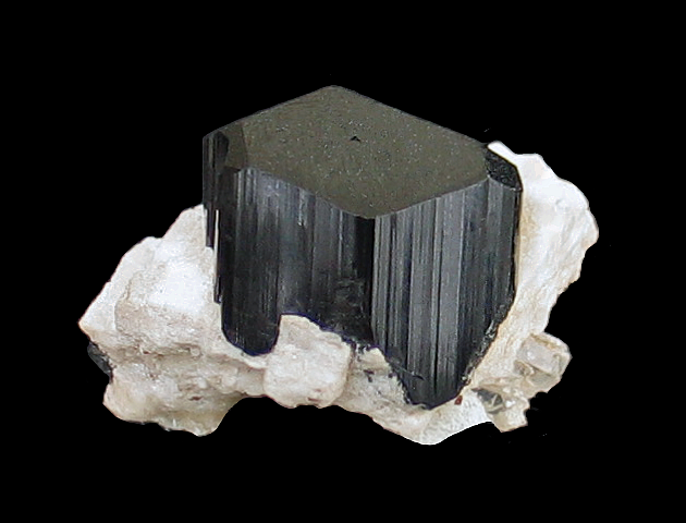 Schorl on Albite, Fano Mine, Little Cahuilla Mountain, Cahuilla Mining District, Riverside County, CA